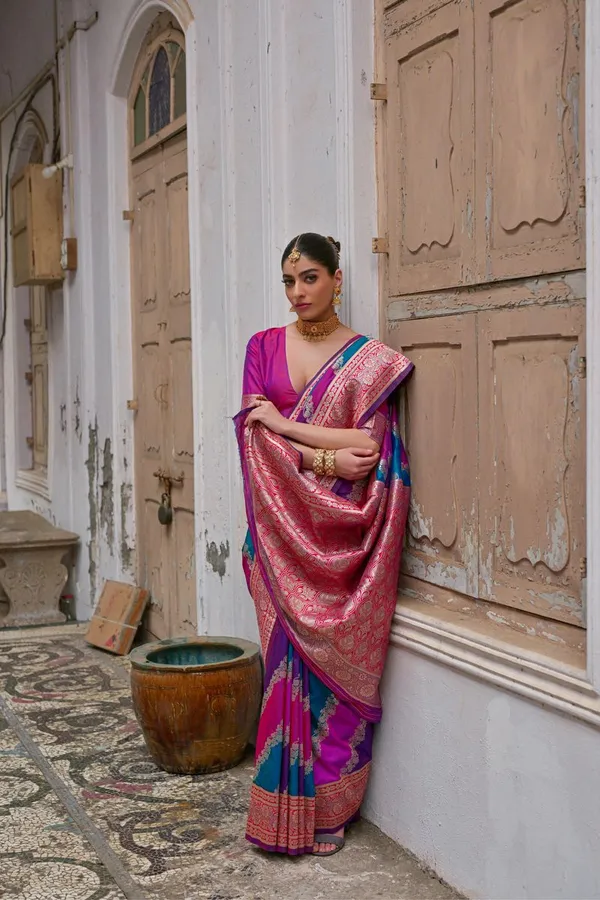 Multi_Color_Festive_Special_Designer_Soft_Banarasi_Silk_Saree_Default_Title