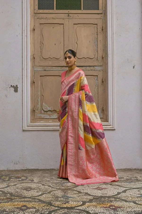 Multi_Color_Festive_Ethnic_Designer_Soft_Banarasi_Silk_Saree_Default_Title