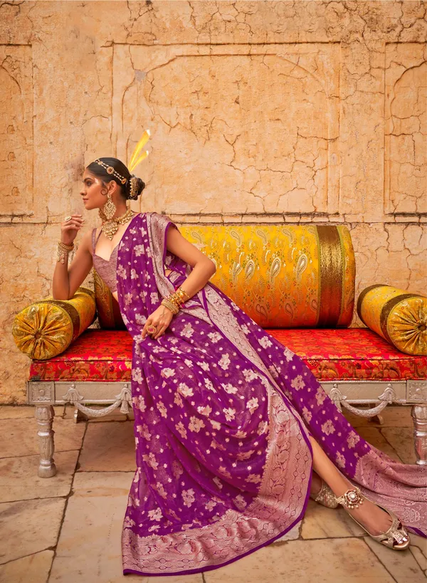Purple_Color_Wedding_Wear_Designer_Georgette_Saree_Default_Title