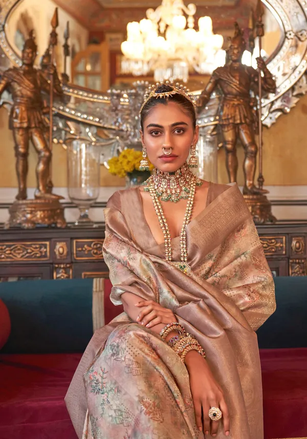 Multi_Color_Occasion_Casual_Wear_Designer_Tussar_Silk_Saree_Default_Title