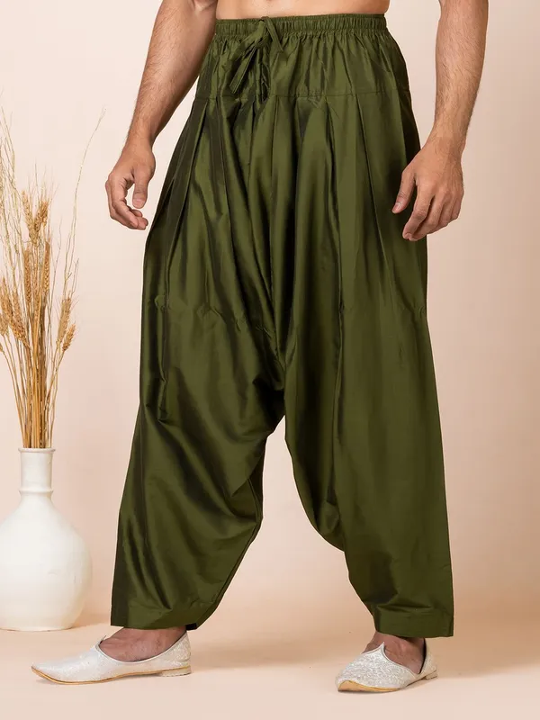 Rama_Green_Color_Classic_Pathani_Kurta_Set