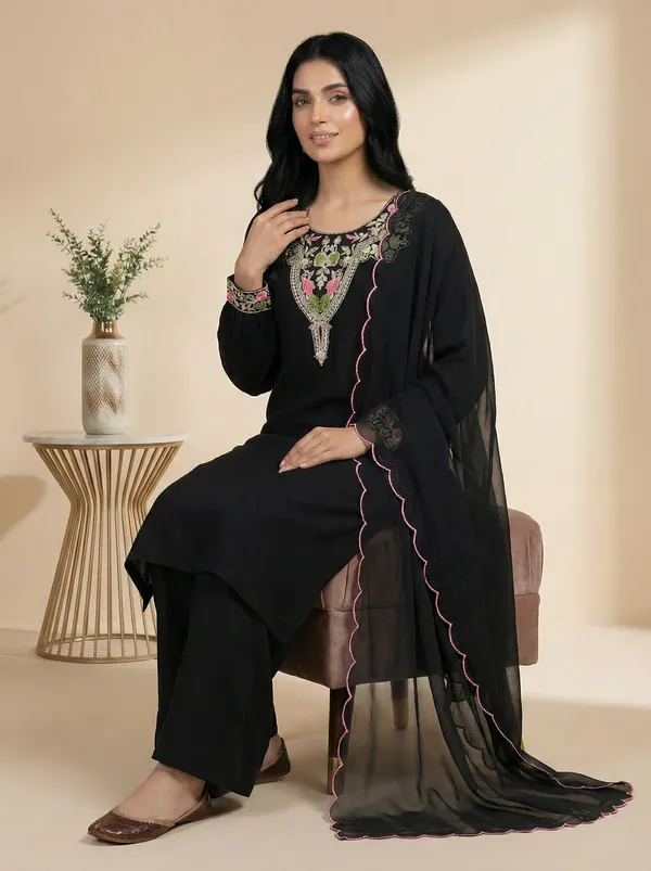 Black_Classic_Elementary_Designer_Viscose_Velvet_Readymade_Suit