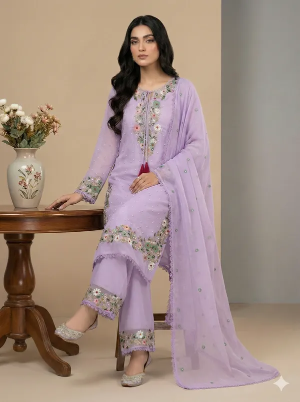 Lavender_Premium_Elementary_Designer_Readymade_Suit