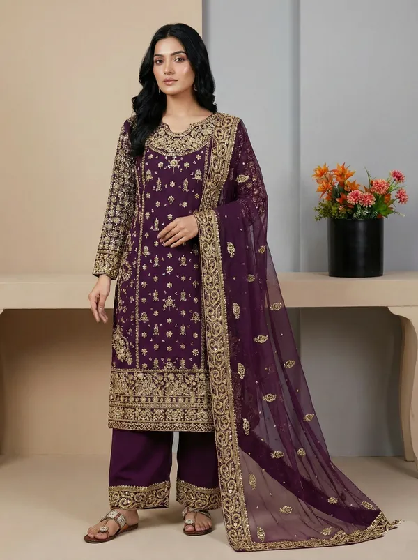Purple_Royal_Elementary_Designer_Readymade_Suit