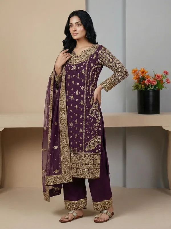 Purple_Royal_Elementary_Designer_Readymade_Suit