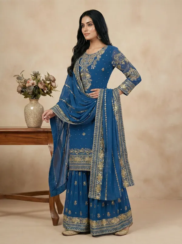 Blue_Heavy_Designer_Eid_Special_Readymade_Salwar_Suit