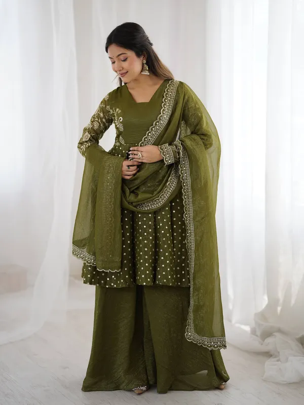 Mehendi_Green_Eid_Festive_Special_Designer_Plus_Size_Readymade_Suit