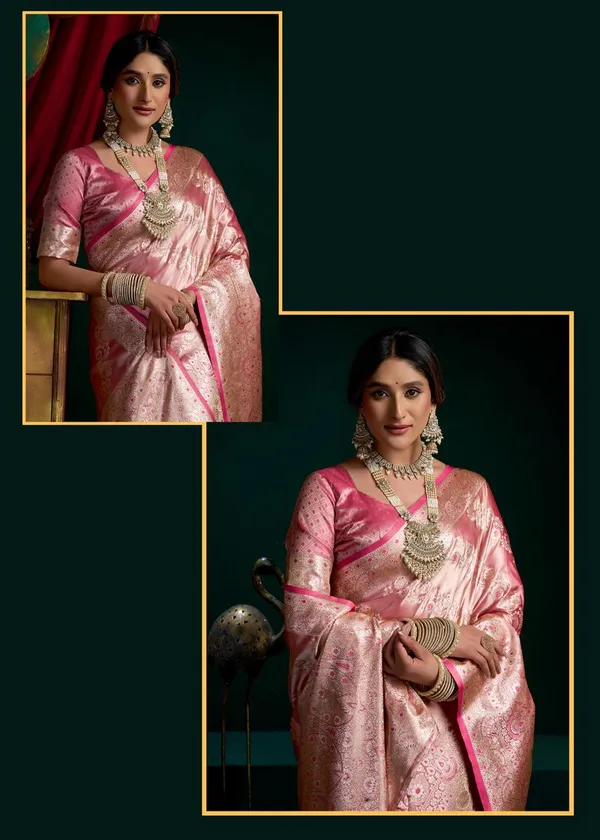 Pink_Wedding_Designer_Premium_Satin_Silk_Saree_Default_Title