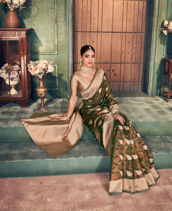 Multi_Festive_Wear_Designer_Zari_Silk_Saree_Default_Title