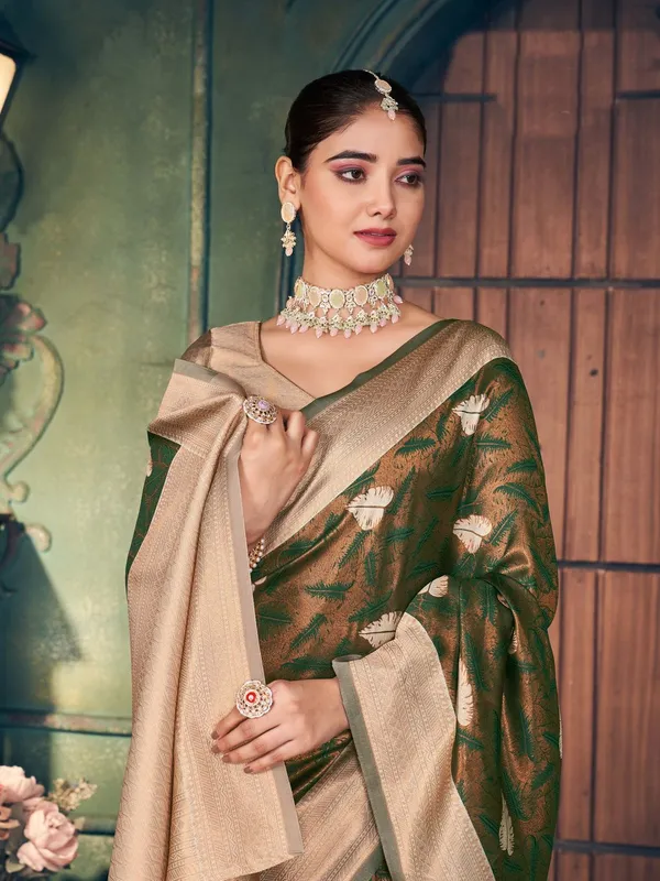 Multi_Festive_Wear_Designer_Zari_Silk_Saree_Default_Title
