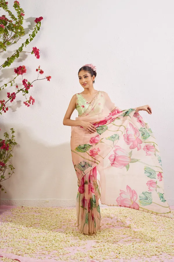 Peach_Premium_Designer_Soft_Tebi_Silk_Saree_Default_Title