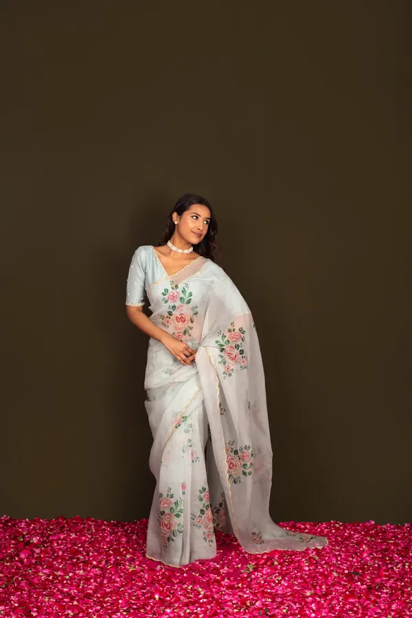 Sky_Blue_Elegant_Party_Wear_Designer_Soft_Tebi_Silk_Saree_Default_Title