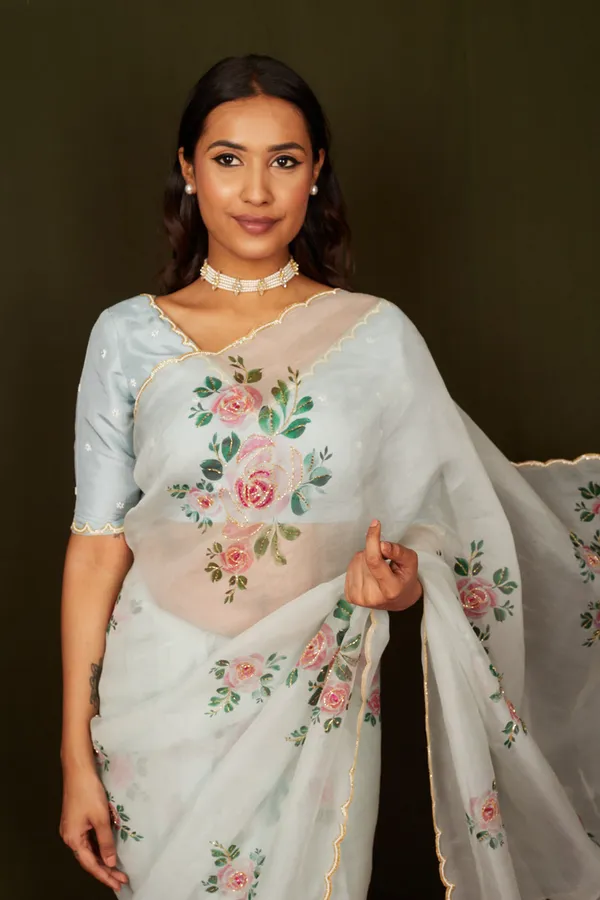 Sky_Blue_Elegant_Party_Wear_Designer_Soft_Tebi_Silk_Saree_Default_Title