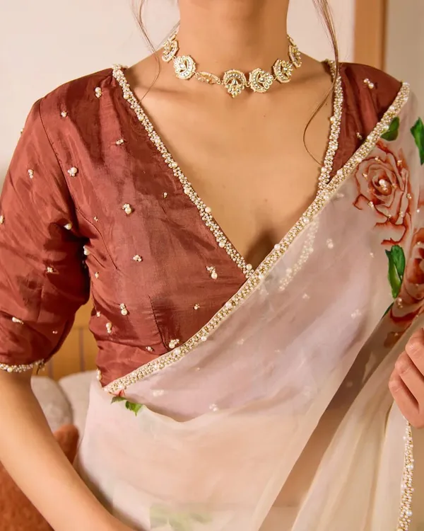 Cream_Function_Party_Wear_Designer_Soft_Tebi_Organza_Silk_Saree_Default_Title