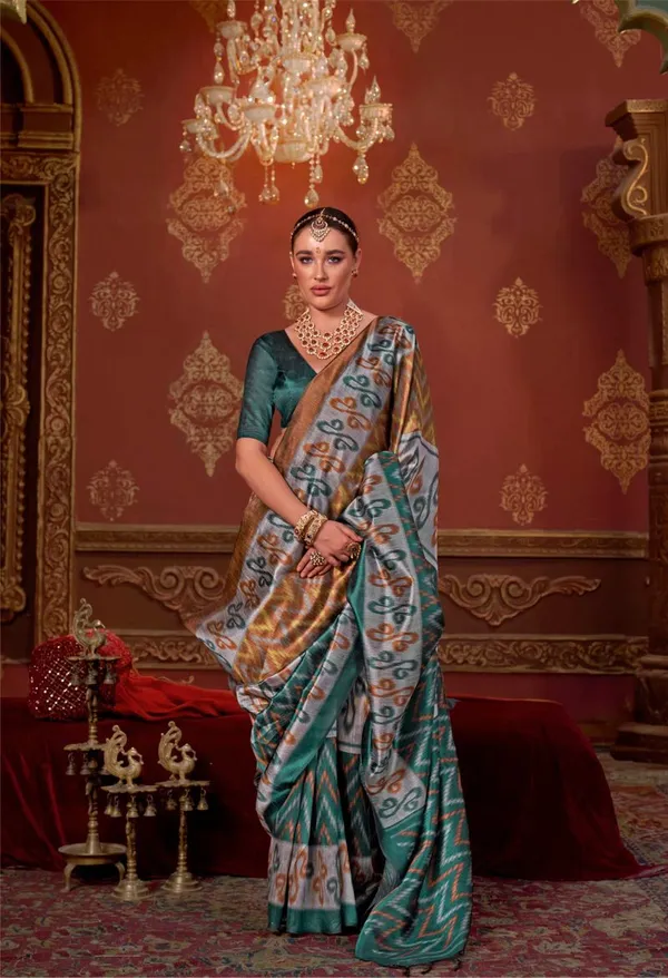 Multi_Premium_Function_Wear_Designer_P_C_Silk_Saree_Default_Title