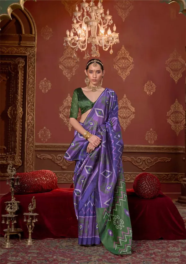 Purple_Premium_Function_Wear_Designer_Silk_Saree_Default_Title