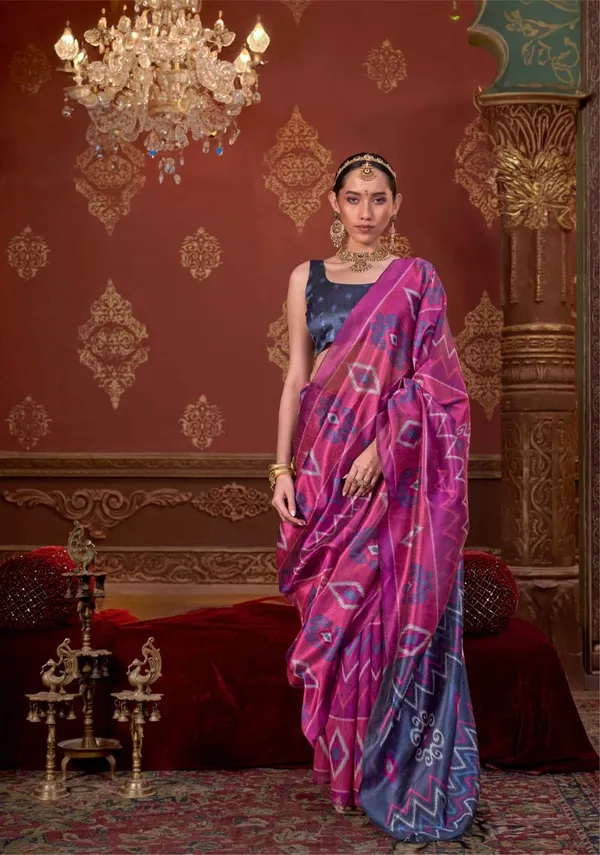 Pink_Luxury_Function_Wear_Designer_Silk_Saree_Default_Title