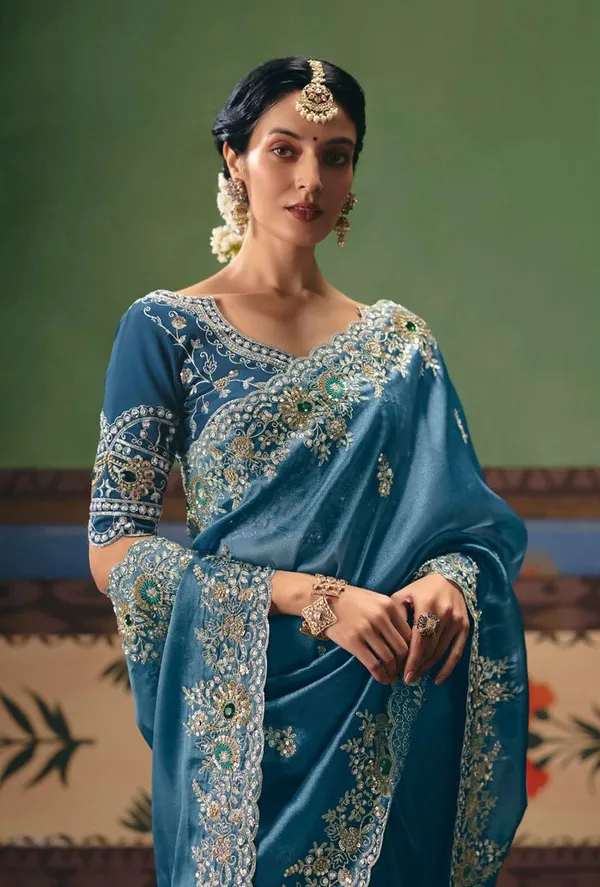 Blue_Premium_Function_Wear_Designer_Art_Silk_Saree_Default_Title