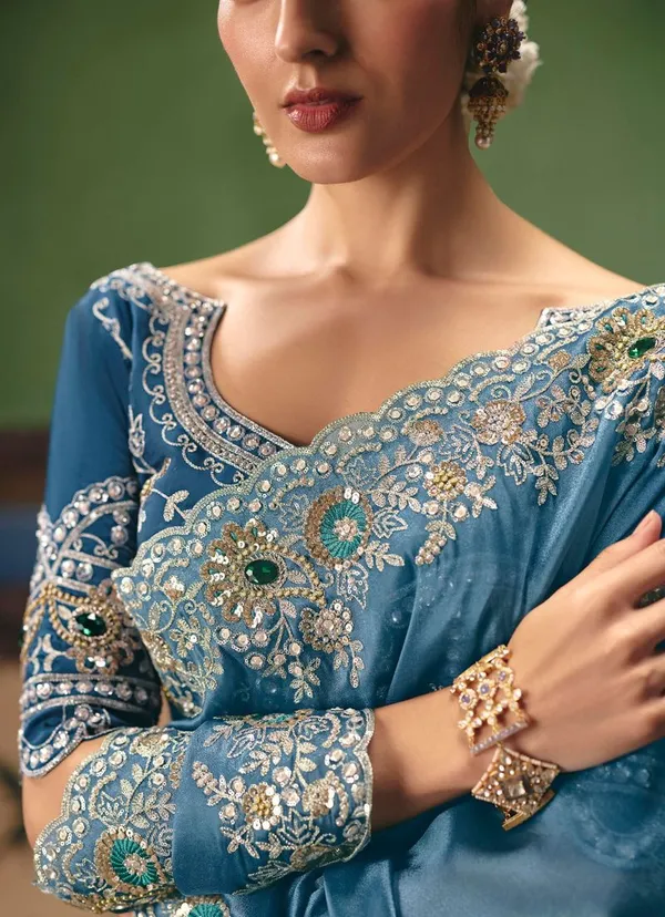 Blue_Premium_Function_Wear_Designer_Art_Silk_Saree_Default_Title