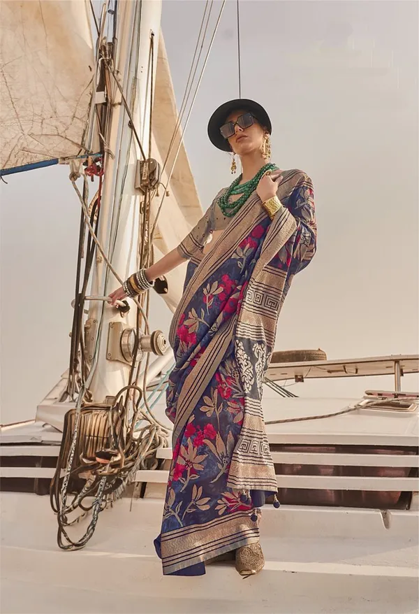 Multi_Color_Celebration_Designer_Lux_P_V_Georgette_Saree_Default_Title