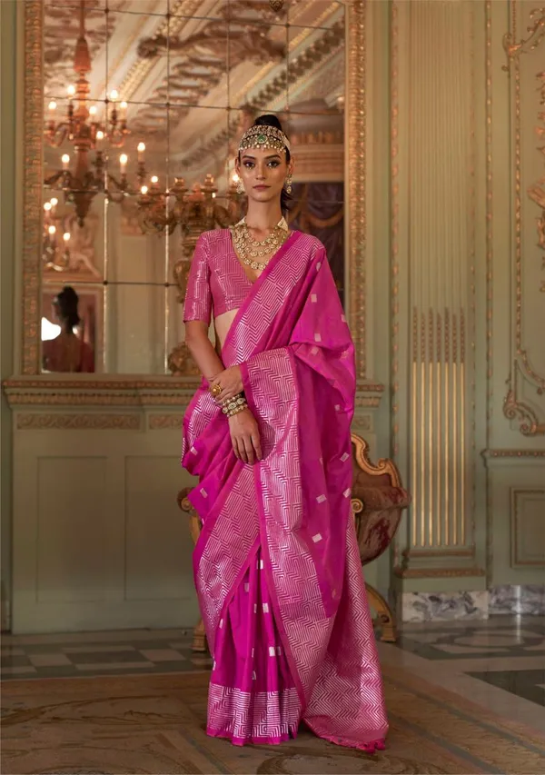 Pink_Premium_Designer_P_V_Soft_Silk_Saree_With_Pink_Blouse_Default_Title