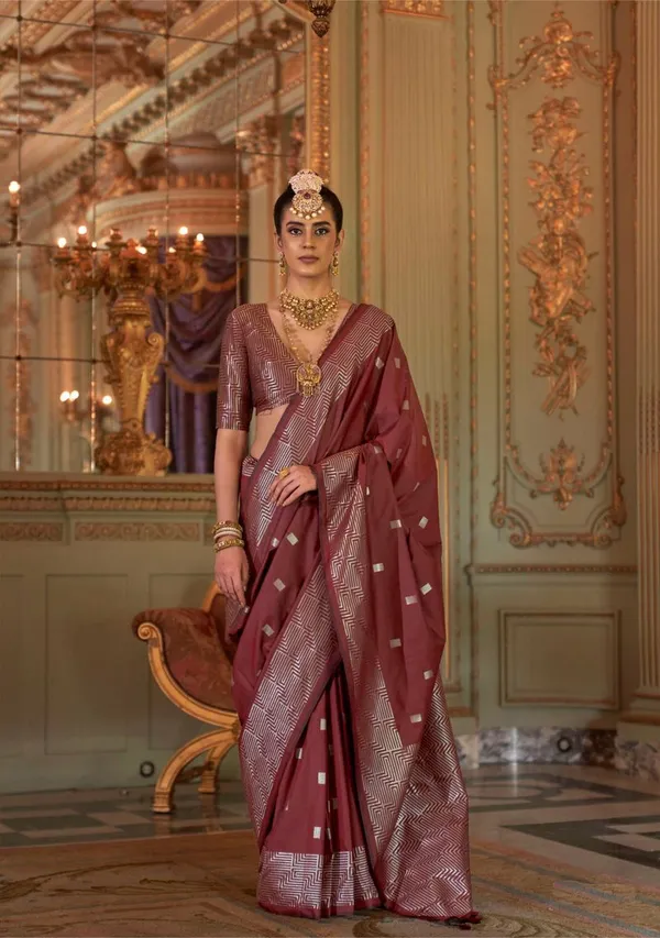 Maroon_Premium_Designer_P_V_Soft_Silk_Saree_With_Maroon_Blouse_Default_Title