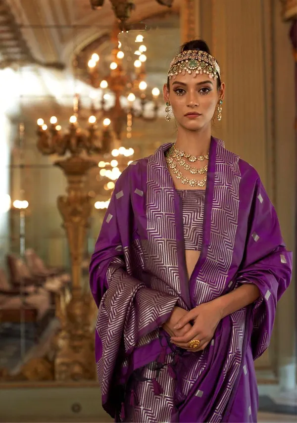 Purple_Wedding_Wear_Designer_P_V_Soft_Silk_Saree_With_Purple_Blouse_Default_Title