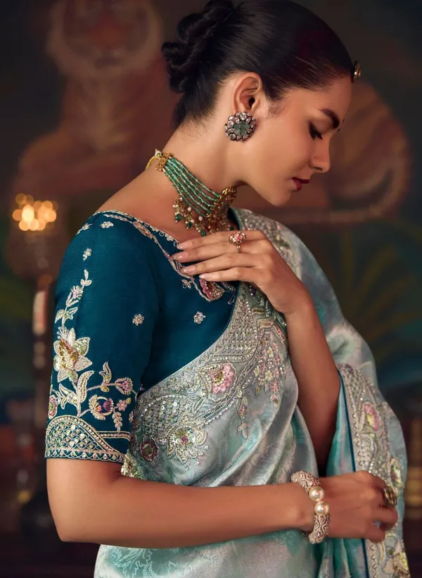 Sky_Blue_Premium_Designer_Heavy_Embroidery_Silk_Saree_Default_Title