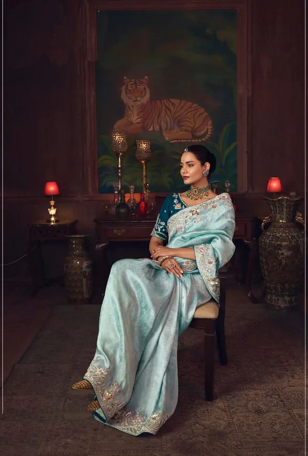 Sky_Blue_Premium_Designer_Heavy_Embroidery_Silk_Saree_Default_Title