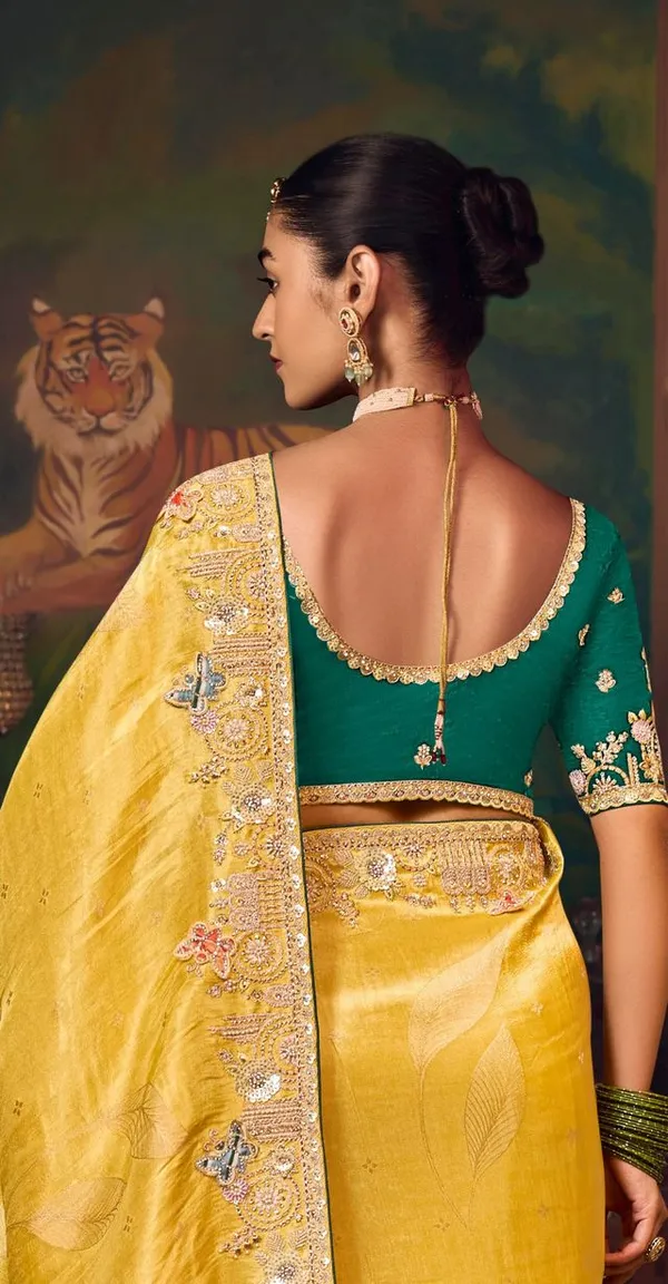 Yellow_Ethnic_Designer_Heavy_Embroidery_Silk_Saree_Default_Title