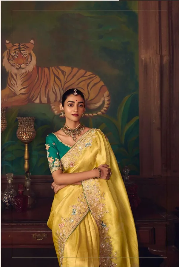 Yellow_Ethnic_Designer_Heavy_Embroidery_Silk_Saree_Default_Title
