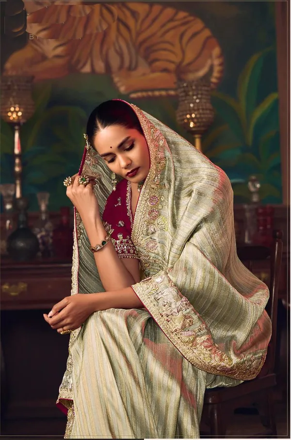 Multi_Premium_Designer_Heavy_Embroidery_Silk_Saree_Default_Title