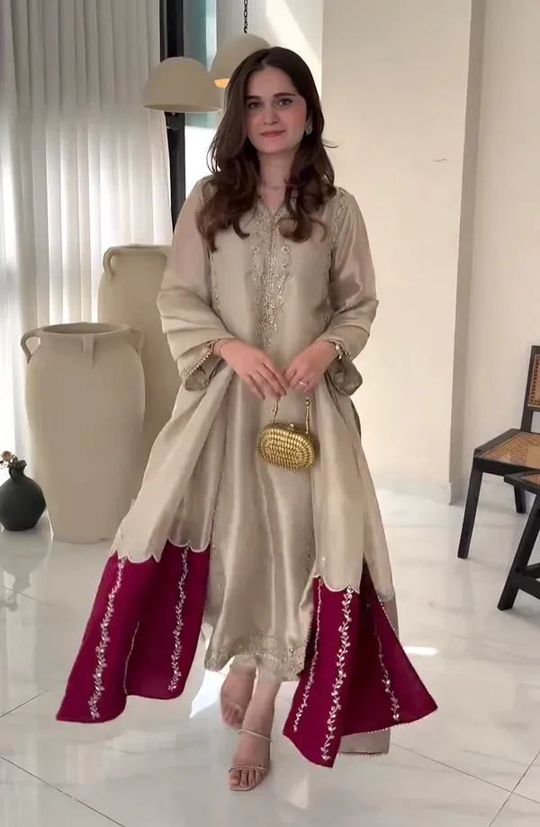 Beige_Premium_Designer_Embroidered_Straight_Kurta_Set