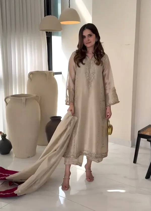 Beige_Premium_Designer_Embroidered_Straight_Kurta_Set