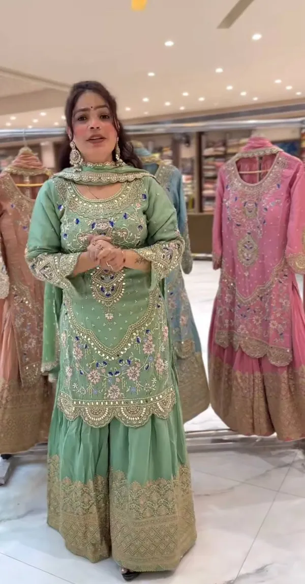 Sea_Green_Classic_Designer_Embroidered_Sharara_Suit