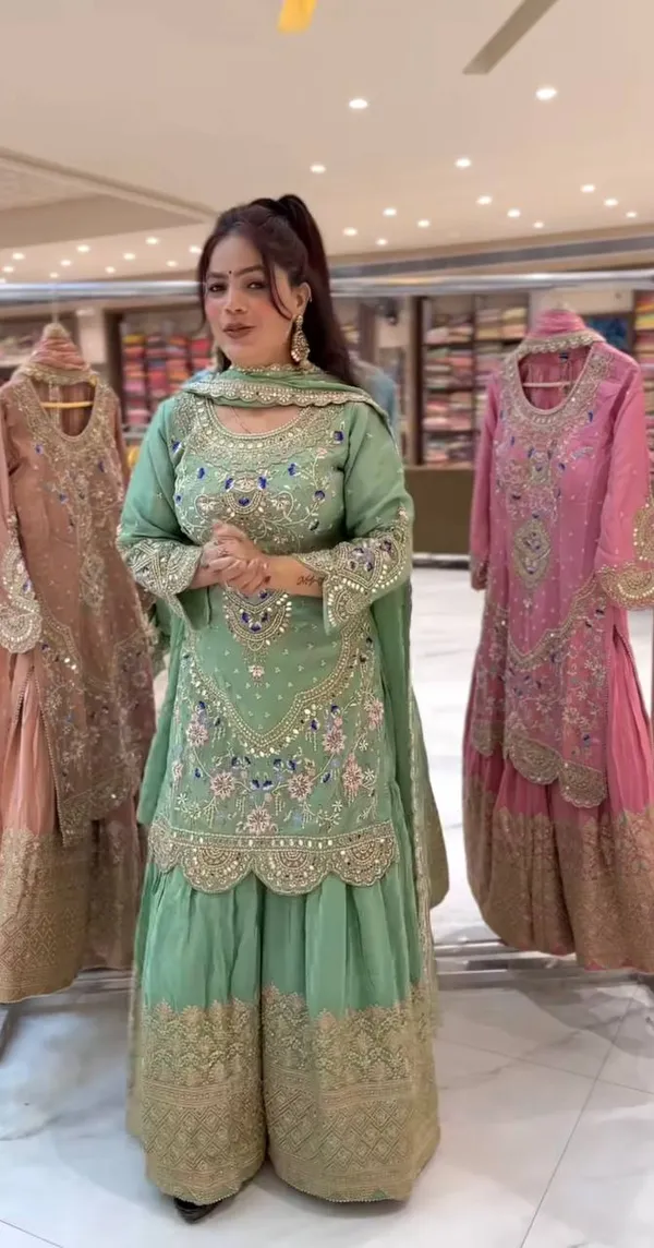 Sea_Green_Classic_Designer_Embroidered_Sharara_Suit