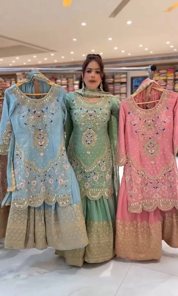 Sea_Green_Classic_Designer_Embroidered_Sharara_Suit