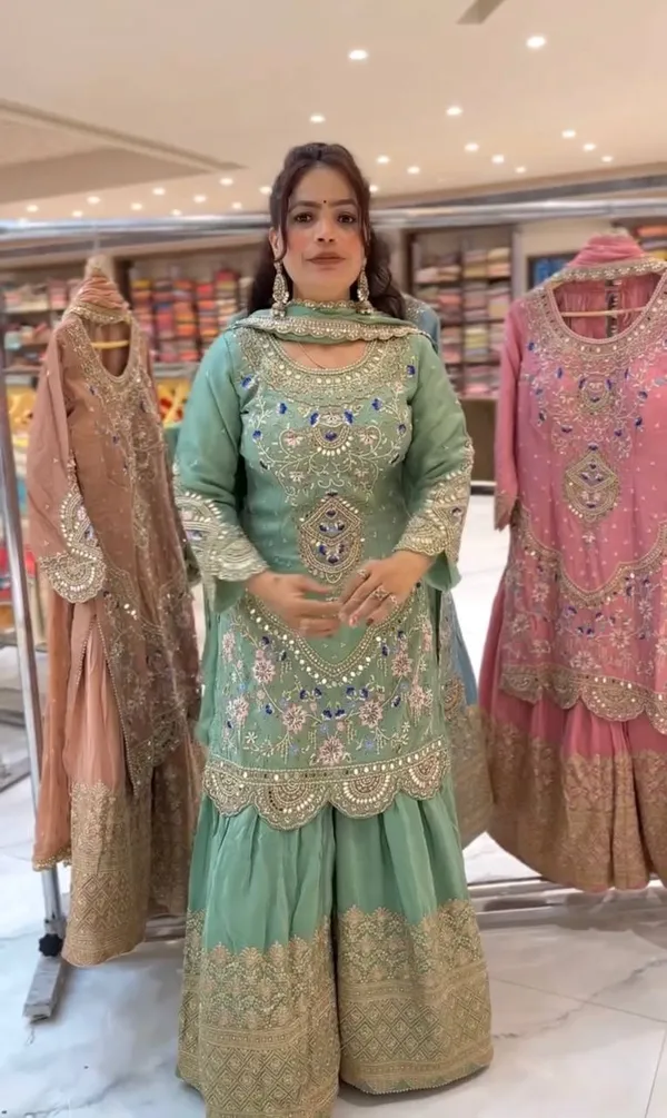 Sea_Green_Classic_Designer_Embroidered_Sharara_Suit