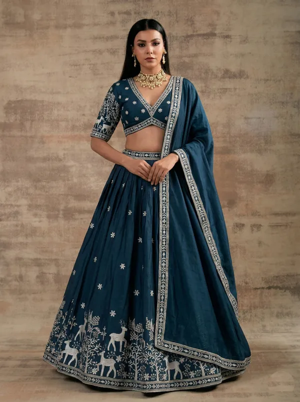 Ethnivo_Special_Grey_Classic_Designer_Embroidered_Anarkali_Suit_Default_Title