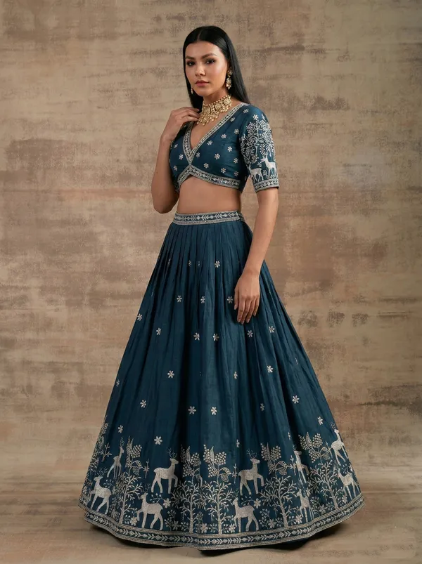 Ethnivo_Special_Grey_Classic_Designer_Embroidered_Anarkali_Suit_Default_Title