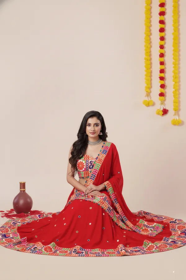 Ethnivo_Special_Red_Stylish_Navratri_Designer_Rayon_Lehenga_Choli_Default_Title