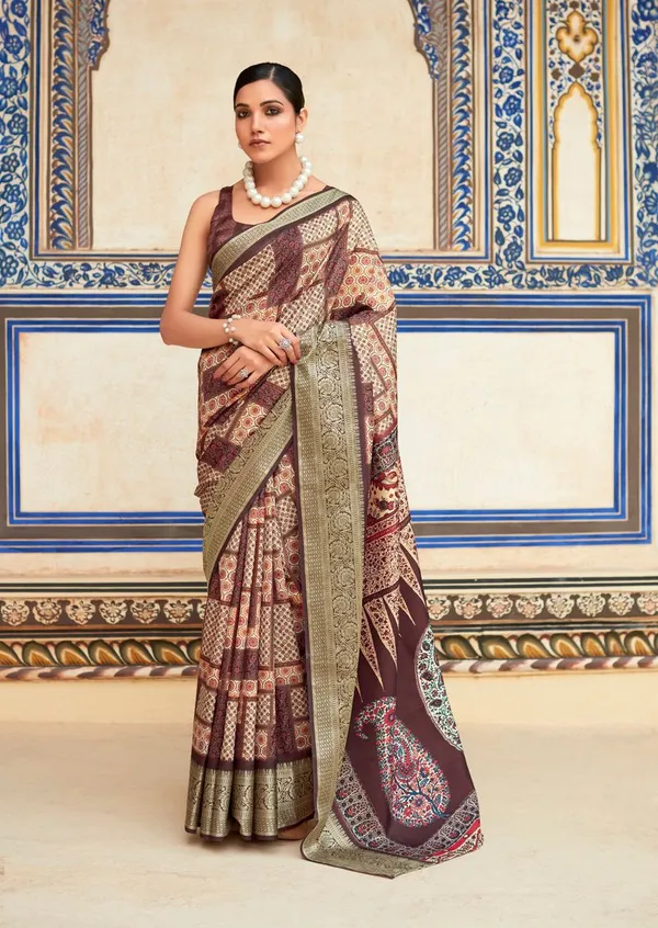 Multi_Premium_Designer_Dola_Viscose_Saree_With_Printed_Work_Default_Title
