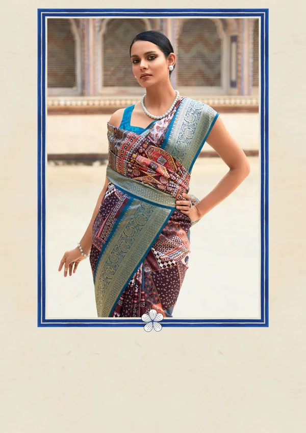 Multi_Classic_Designer_Dola_Viscose_Saree_With_Printed_Pattern_Default_Title