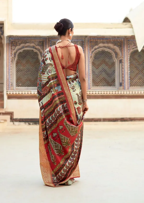Multi_Traditional_Party_Wear_Designer_Dola_Viscose_Saree_Default_Title