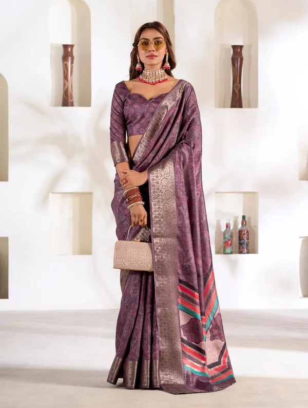 Purple_Stylish_Designer_Soft_Dola_Silk_Saree_With_Art_Silk_Blouse_Default_Title