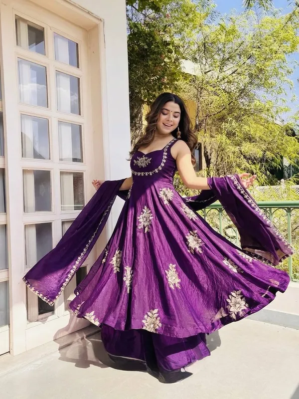 Purple_Embroidery_Sequence_Work_Readymade_Heavy_Designer_Salwar_Suit