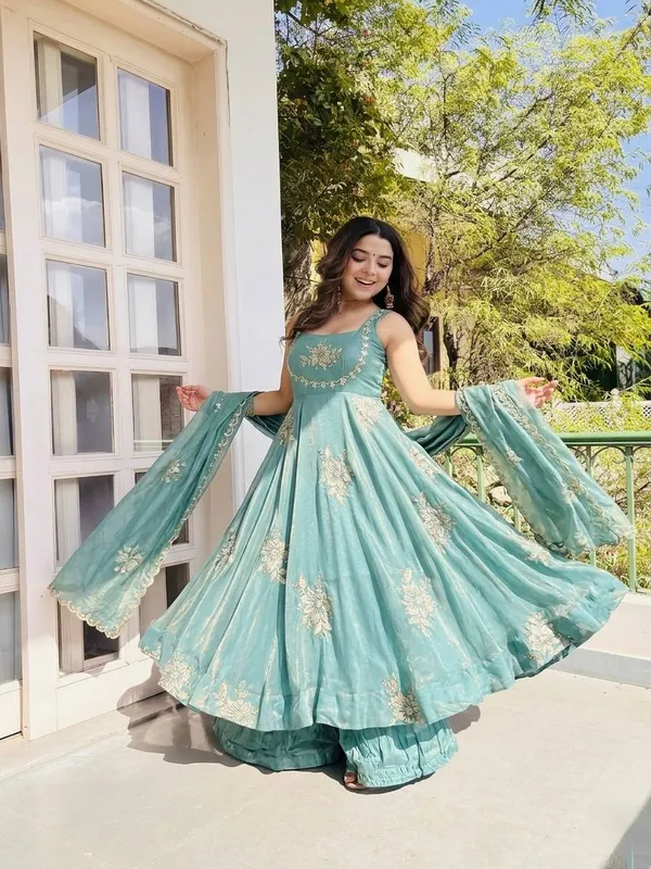 Sky_Blue_Readymade_Heavy_Women_S_Designer_Salwar_Suit