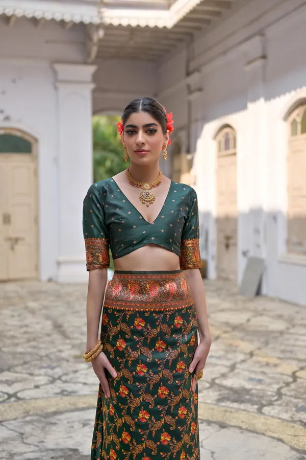 Green_Premium_Designer_Soft_Pashmina_Silk_Saree_Default_Title