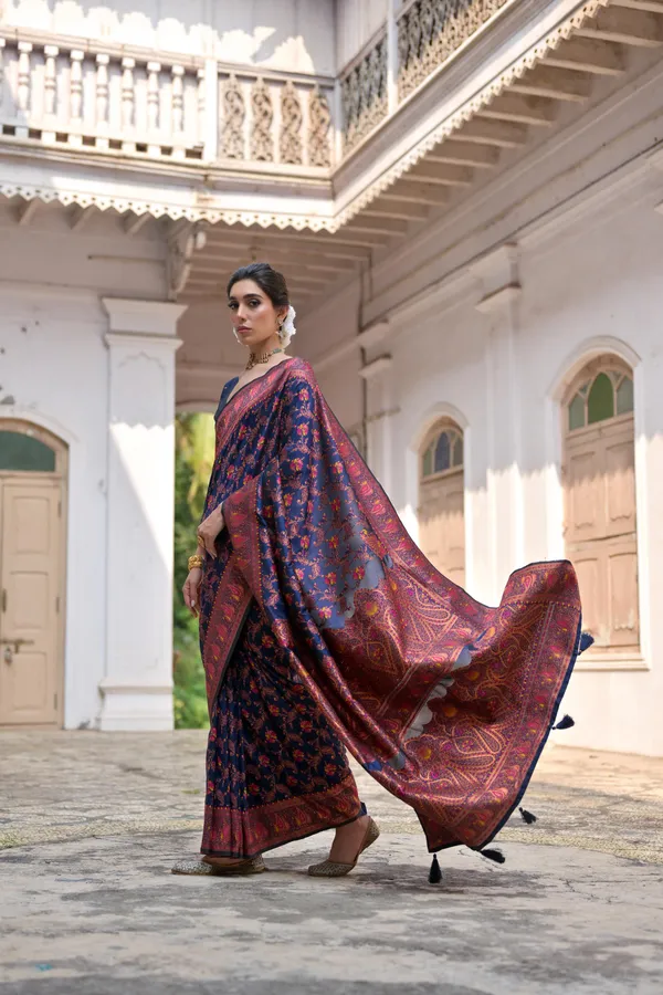 Navy_Blue_Premium_Wedding_Wear_Designer_Soft_Pashmina_Silk_Saree_Default_Title