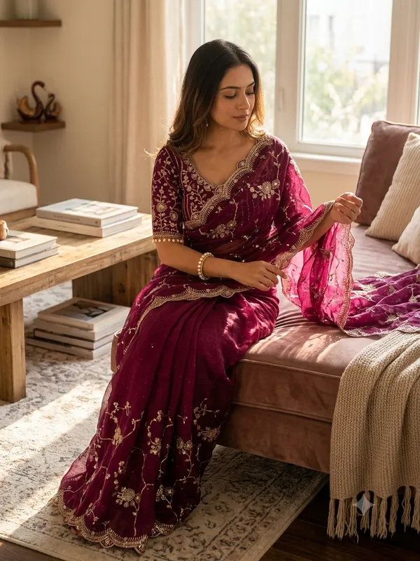 Royal_Berry_Embroidered_Chiffon_Saree_Default_Title